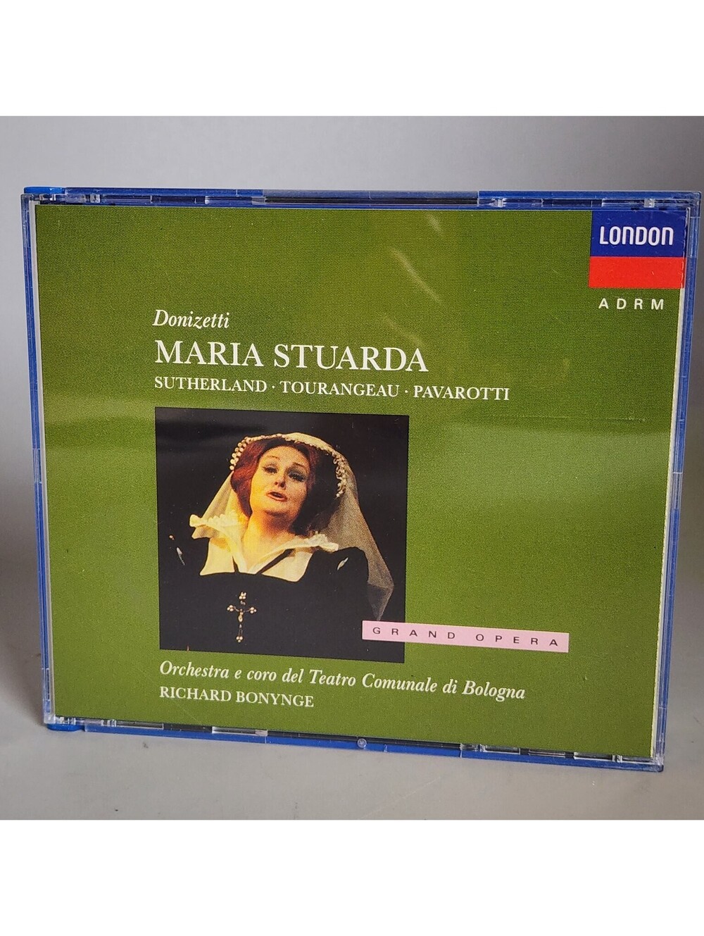 Donizetti Maria Stuarda CD Sutherland Tourangeau Pavarotti London ADRM 1976/1990